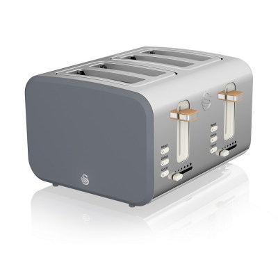 NORDIC 4 SLICE TOASTER SIDE ON8